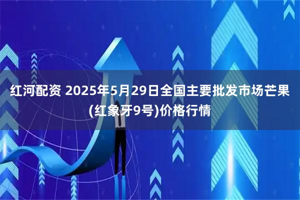 红河配资 2025年5月29日全国主要批发市场芒果(红象牙9号)价格行情