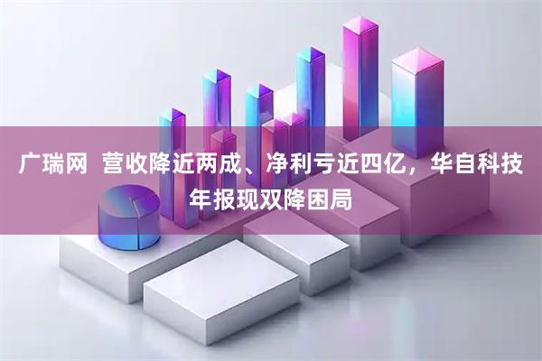 广瑞网  营收降近两成、净利亏近四亿，华自科技年报现双降困局